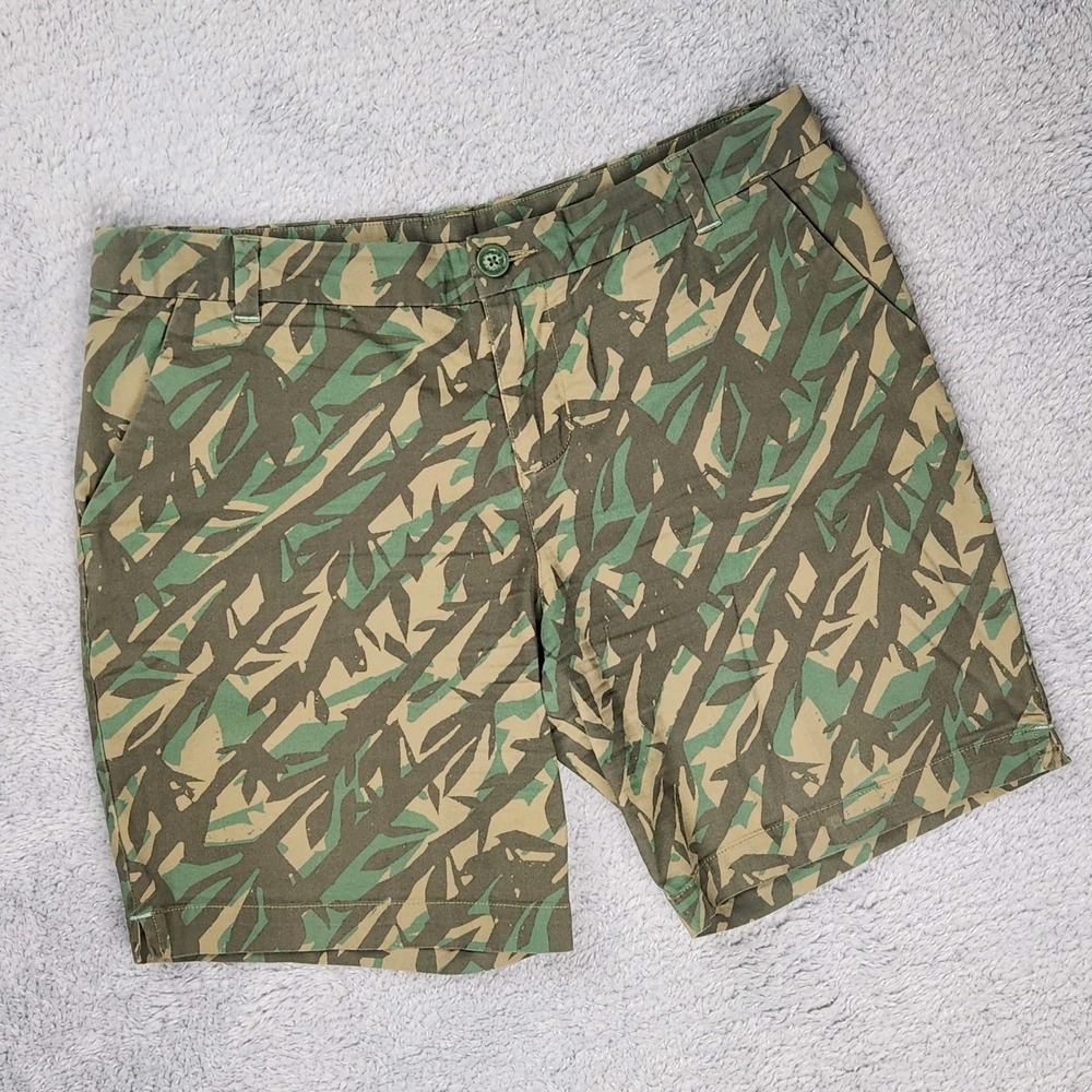 Patagonia Shorts Womens Sz 6 All-Wear Stretch Floral Fern Camouflage 8" Inseam